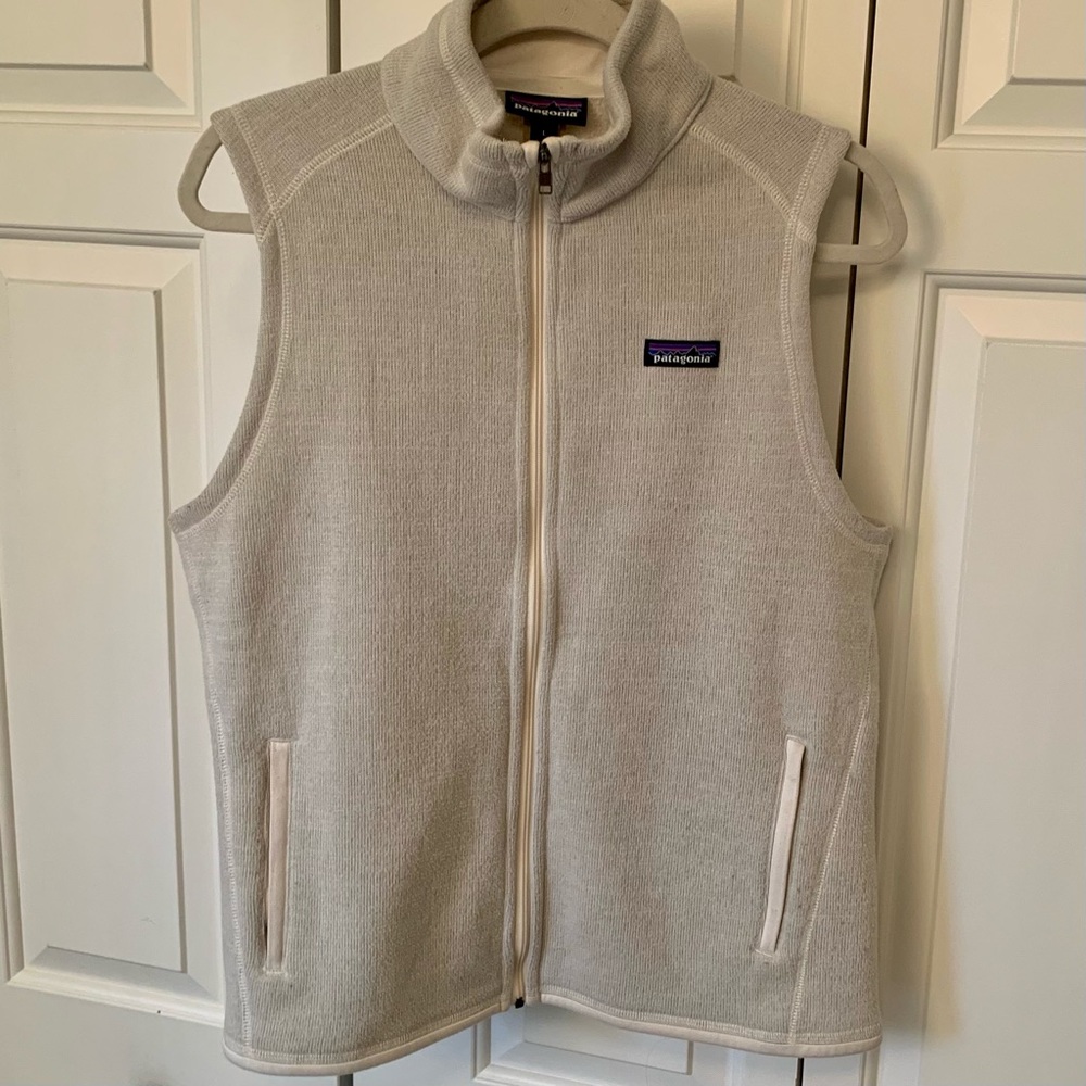 Patagonia Better Sweater Fleece Oatmeal Vest Large